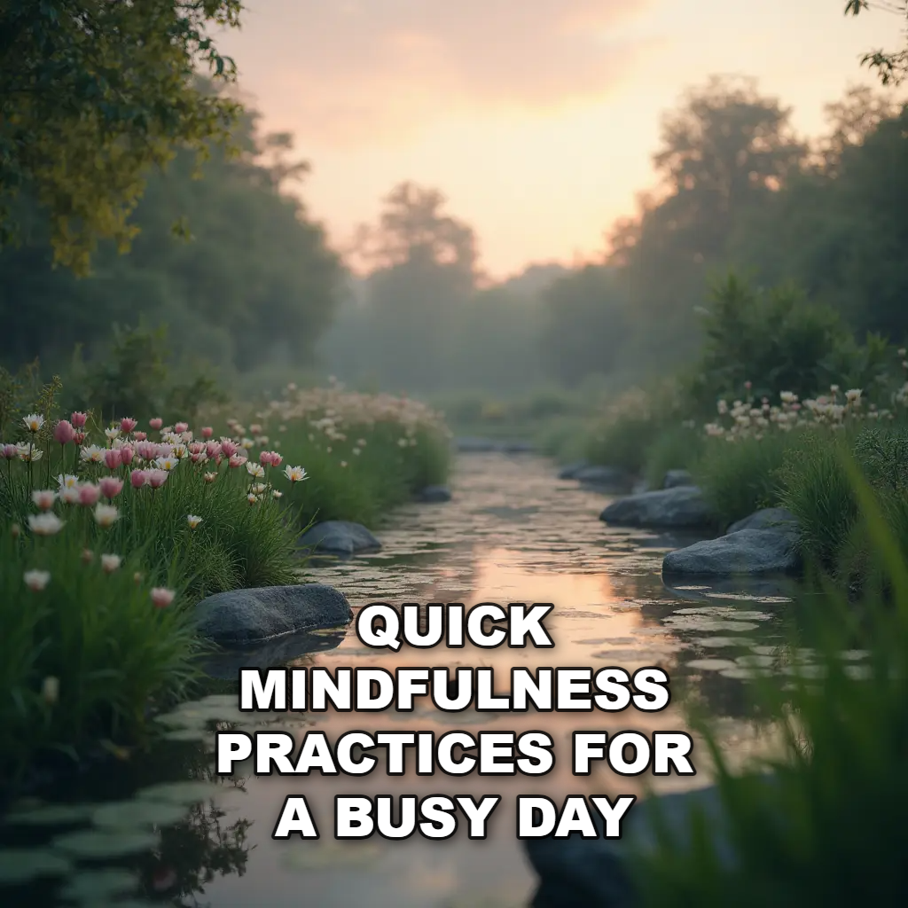 Quick Mindfulness Practices for a Busy Day