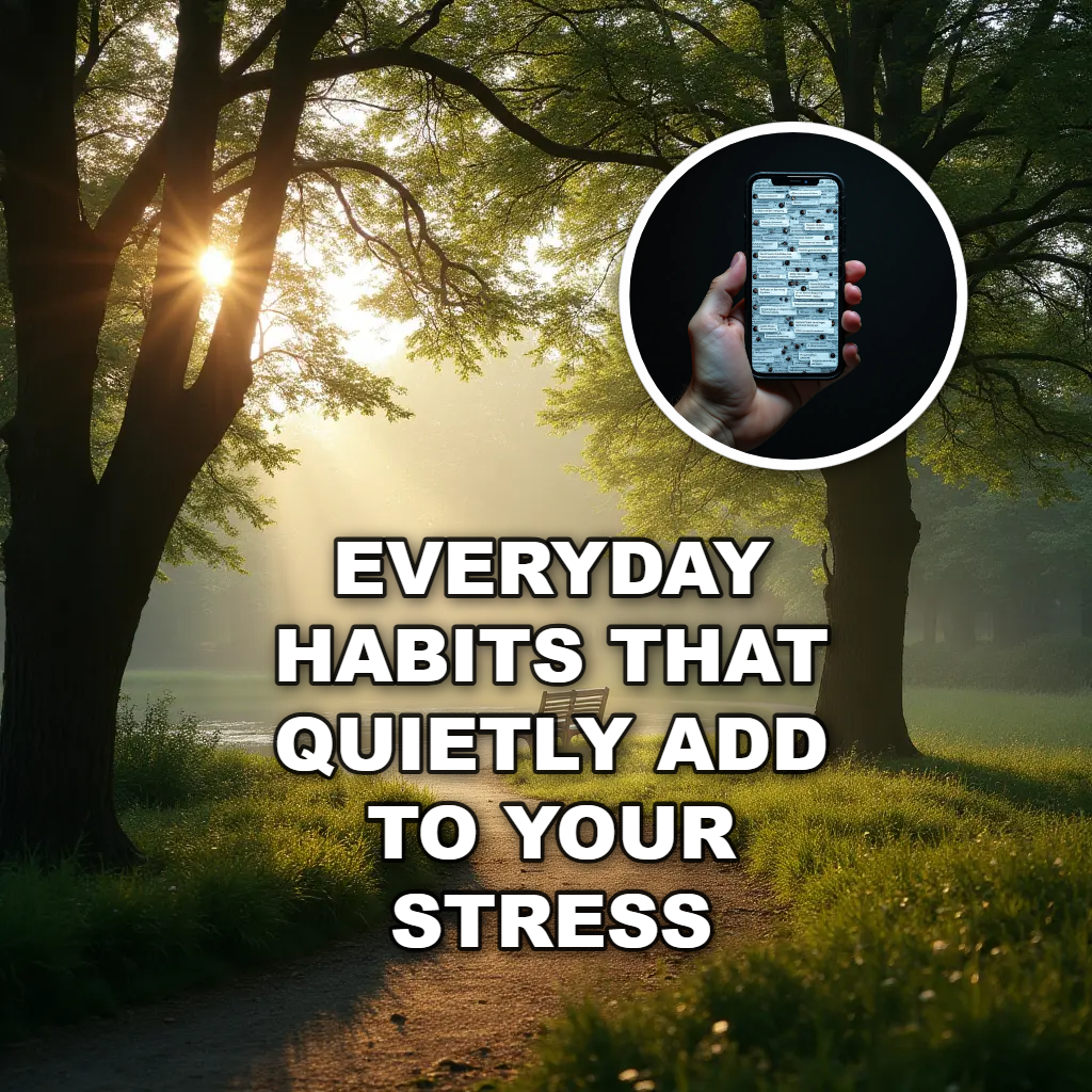 Everyday Habits That Quietly Add to Your Stress